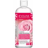 Розовая мицеллярная вода 3в1 400мл Eveline Facemed+